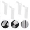 Healifty 10pcs Travel Lotion Containers Squeezable Cream Dispensers for Toiletries Pe Material for Wash Gel and Cream Storage Portable Travel Bottles view 2