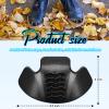 8 Pieces Toe Guards for Boots Toe Protectors Work Foot Guards Rubber Shoes Covers Boot Shoes Head Caps for Repairing Do Not Include Glue and Sandpaper view 2