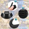 8 Pieces Toe Guards for Boots Toe Protectors Work Foot Guards Rubber Shoes Covers Boot Shoes Head Caps for Repairing Do Not Include Glue and Sandpaper view 4