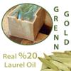 Aleppo Soap - 2 Pack - 8 oz each - comes with Cotton Pack -%20 Laurel Oil,%80 Virgin Olive Oil, Natural & Handmade from Origin view 3