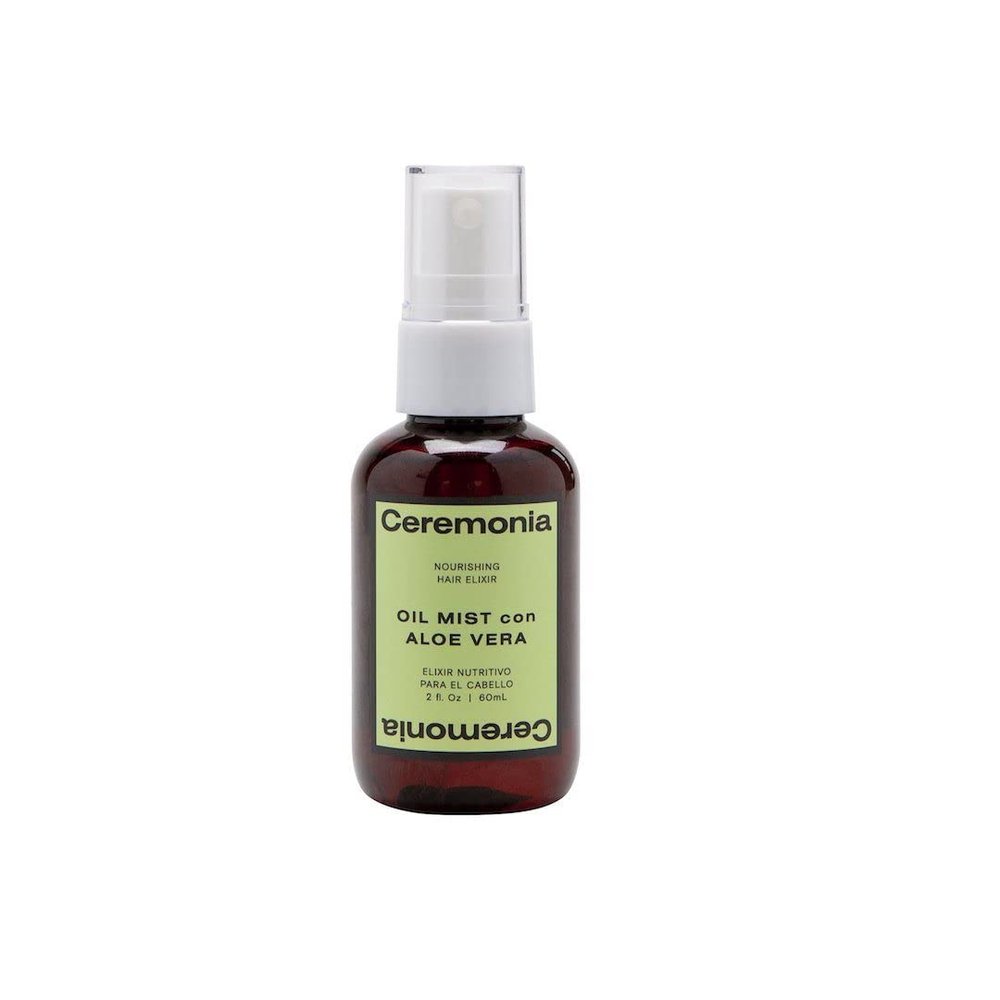 CEREMONIA Hair Oil Mist con Aloe Vera, Clear, 2 Ounce (TUYN590)