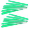 12 Pc Professional Nail File Double Sided Emery Boards Manicure 180 Grit Green view 1
