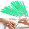 12 Pc Professional Nail File Double Sided Emery Boards Manicure 180 Grit Green view 2