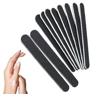 12 X Pro Double Sided Manicure Nail Files Emery Boards #100#180 Grit Heavy Duty
