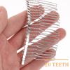 Beaupretty French Hair Pin Hair Comb Clips for Women, 7. 8cm 20 Teeth Metal Hair Clip Wire Bridal Wedding Veil Combs () Bridal Veil view 4