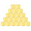 30 Pcs 20ml Empty Travel Yellow PP Plastic Cosmetic Cream Jar Pots with Inner and Screw Lid Face Cream Lip Balm Lotion Storage Container view 1