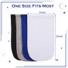 4 Pieces Unisex Dreadlock Cap Long Hair Dreads Head Wrap Sleeping Cap Hair Accessories Sleep Bonnet for Men Women(Black, White, Blue, Gray) view 2