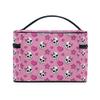 Makeup Bags, Pink Skull Girl Travel Makeup Organizer Bag Makeup Case Cosmetic Toiletry Bag for Girl Women Ladies view 4