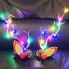 BARTOSI LED Light Christmas Hair Clips Reindeer Antlers Xmas Hairpins Hair Accessories for Women (Pack of 2) view 1