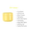 30 Pcs 30ml Yellow PP Cream Bottle Face Cream Lotion Storage Travel Jars Empty Refillable Plastic Round Container Jars view 3