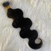 100 Strand Nano Ring Hair Extensions Braziian Body Wave Mirco Ring Nano Tip Human Hair Extensions For Women 1g/strand (12inch 100Strand, #1b(Off Black)) view 2