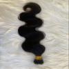 100 Strand Nano Ring Hair Extensions Braziian Body Wave Mirco Ring Nano Tip Human Hair Extensions For Women 1g/strand (12inch 100Strand, #1b(Off Black)) view 4