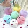 prettDliJUN 1PC Sea Salt Bubble Bath Bomb Skin Aromatherapy Bath Bomb Bath Salt Ball For Kids Adults Teens Blue 1size view 3