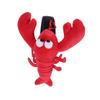 1Pc Cute Cartoon Lobster Hair Hoop Headband Plush Red Crab Hair Band Novelty Animal Hair Clip Headwear Headpieces Hair Decors for Birthday Halloween Xmas Cosplay Party Dress Up Costume Accessory view 3