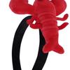 1Pc Cute Cartoon Lobster Hair Hoop Headband Plush Red Crab Hair Band Novelty Animal Hair Clip Headwear Headpieces Hair Decors for Birthday Halloween Xmas Cosplay Party Dress Up Costume Accessory view 4