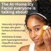 Love & Pebble Beauty Pops - Ice Roller Massage & Skin Care Ice Mask for Face Set with Turmeric & Aloe | Cryo Dermal Benefits of Ice Face Roller and Gua Sha, As Seen on Shark Tank and Tik Tok view 2