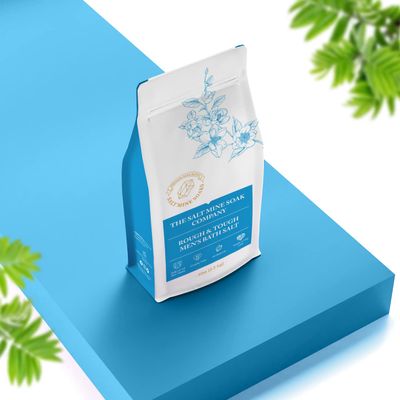 Blue Musk Rough & Tough Men's Coarse Grain (2mm) Bath Salt Soak 15 lbs.