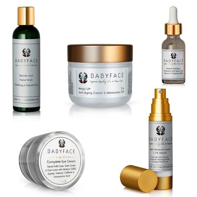 Babyface Anti-Aging Classic Beauty Kit: Complete Set, Deluxe 5 Piece, Gift