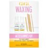 GiGi Waxing Accessories Kit - Non-Woven Wax Strips, Applicators Sticks & Treatments for Face & Body Hair Removal - Pre & Post Wax Care view 1