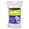 4 Lbs Buffalo 12020PB White New Bleached Knit Professional Grade Cloth Rags, Bagged view 1