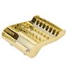 1 Pcs Hair Cutting Scissors Rack, Hair Shears Holder Barber Professional Hair Scissor Hair Cutting Tools For Hairdressers Holder Racks (Gold) view 1