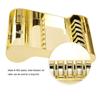 1 Pcs Hair Cutting Scissors Rack, Hair Shears Holder Barber Professional Hair Scissor Hair Cutting Tools For Hairdressers Holder Racks (Gold) view 3