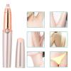 Eyebrow Trimmer Lipstick Shaped Electric Eyebrow Lipstick Shaped Electric Women'S Shaver Rose Gold Eyebrow Trimmer view 3