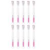 Beaupretty 10pcs Portable Eyelash Brush Spiral Wands for Natural Makeup Eyelash and Eyebrow Brushes for Travel and Daily Use Face view 1