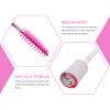 Beaupretty 10pcs Portable Eyelash Brush Spiral Wands for Natural Makeup Eyelash and Eyebrow Brushes for Travel and Daily Use Face view 3