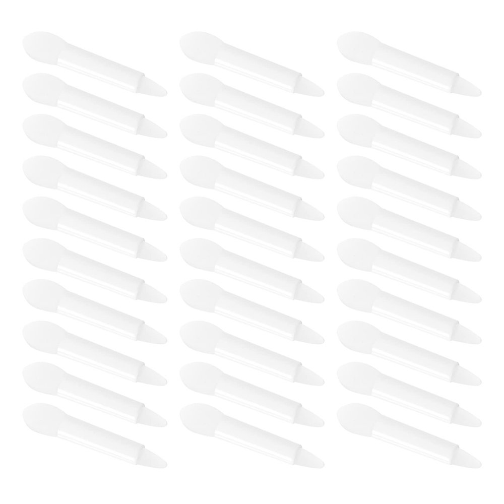 Beaupretty 30pcs Lip Lip Mask Applicator Lipstick Wands Cosmetic Lip Makeup Tools Lip Gloss Reusable Lip Brush