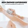 YEADMAL Dual-use Silicone Body Scrubber with Scalp Massage Shampoo Brush Exfoliating Bath Body Brush Gentle Silicone Shower Scrubber for Men/Women/Baby Skin Cleansing, 1 Pack (Gray) view 2