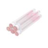 5PCS Disposable Mascara Wand Tube Clear Eyelash Tube Eyelash Makeup Brush Tool Diamond Empty Eyelash Extension Brushes Applicators Makeup Tools(Pink) view 1