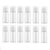 12PCS 15ml/0.5oz Empty Plastic Bottles with Flip Top Cap Refillable Clear Travel Bottles Makeup Sample Packing Storage Pot Jars with Flip Cap for Shampoo Toner Lotion Toiletries view 1