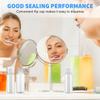 12PCS 15ml/0.5oz Empty Plastic Bottles with Flip Top Cap Refillable Clear Travel Bottles Makeup Sample Packing Storage Pot Jars with Flip Cap for Shampoo Toner Lotion Toiletries view 4