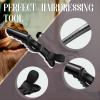MTLEE 80 Pack Alligator Wide Teeth Hair Sectioning Clips for Women Home Styling (Black) view 3