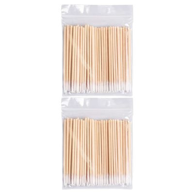 Beaupretty 1000pcs Disposable Pointed Cotton Swabs for Makeup Removal and Cleaning for Beauty Shops and Home Use Sterilized Tipped Applicators for Eyebrow and Eyelash Care