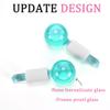 CIBLUTY Ice Globes for Facials- Freezer Free Face Rollers with Essence for Daily Beauty Routines, Skin Massagers Globes Durable Quartz Glass for Reduce Puffiness Skin Cooling (Update Green) view 4
