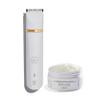 Bushbalm Bermuda Exfoliating Scrub (236 ml) for Dark Spots and Francesca Trimmer Electric Shaver for Close Grooming and Pre-Wax Preparation view 1