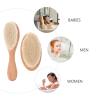 EXCEART 2pcs Shredded Hair Cleaning Brush Ergonomic Handle Brush for Haircuts and Showers for Barbers and Home Use view 2