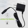 HQ8505 Shaver Charger Cable 15V AC Adapter Power-Supply Charging Cord Compatible with Philips Norelco S7000 S5000 S3000 Series, MG5750 MG7790 Electric Shaver Razor Beard Trimmer-3.3FT view 2