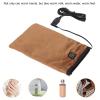 Heated Gloves,3 Settings Electric Heated Mittens Gloves for Hand, Hand Warmer Gloves for Spa Hand Care Women Beauty Nail Art Manicure (Brown) view 2