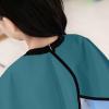 PrintOnDemand Professional Stylist Hairdresser Apron with Snap Closure with Your Image/Text Women Men Aldult Personalized Barber Cape, Blue Green view 2