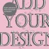 PrintOnDemand Professional Salon Cape for Men 55x66 inch, Design Styling Cape with Photo Text Logo for Adults, Kids, Salon and Home, LightPink view 3