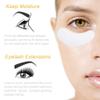 RZJZGZ Under Eye Gel Pads Eyelash Extension Pads Lint Free Extension Makeup Eye Gel Patches (100Pairs) view 4