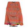 PrintOnDemand Professional Stylist Hairdresser Apron Adults 55x66 inch, with Snap Closure Add Your Image Cutting/Coloring/Perming, Orange view 1