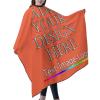 PrintOnDemand Professional Stylist Hairdresser Apron Adults 55x66 inch, with Snap Closure Add Your Image Cutting/Coloring/Perming, Orange view 2