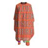 PrintOnDemand Professional Stylist Hairdresser Apron Adults 55x66 inch, with Snap Closure Add Your Image Cutting/Coloring/Perming, Orange view 3