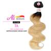 Ali Bundles Unprocessed Brazilian Virgin Human Hair Weave Body Wave ([22"], 99J) view 3