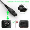4.3V Replacement Oneblade Shaver Charger Cord Power Adapter Compatible with Philips OneBlade QP2520/90, QP2520/72, QP2520/70, A00390 Series All-in-One Grooming Trimmer & Hybrid Electric Razor view 2