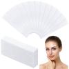 Maitys 400 Pieces Eyebrows Wax Strips Eyebrow Hair Removal Wax Paper Facial Strips for Women Men Lip Body Face(0.39 x 1.97 Inch,White) view 1